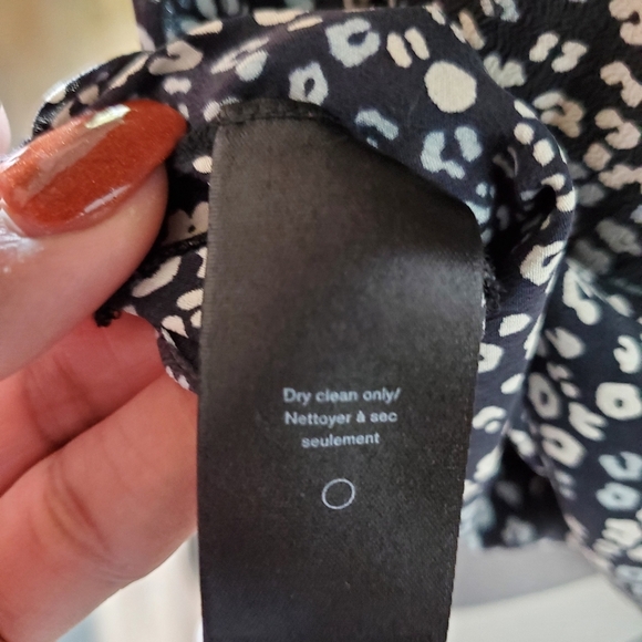 Rag & Bone Floral Silk Top SZ XS - Picture 7 of 7